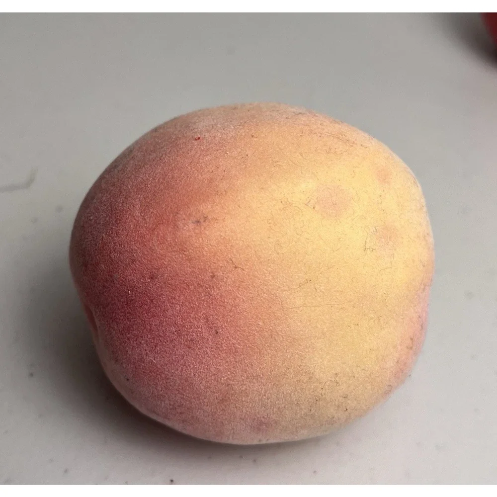 Vintage Faux Food Fruit Display Movie Prop Realistic Display BANANA PEAR PEACH